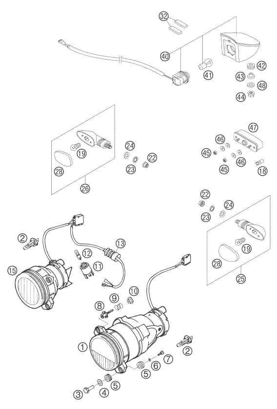 Náhled schématu LIGHTING SYSTEM