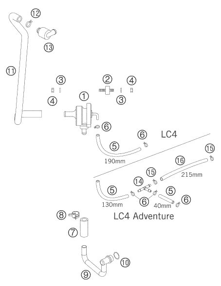 Náhled schématu SECONDARY AIR SYSTEM SAS
