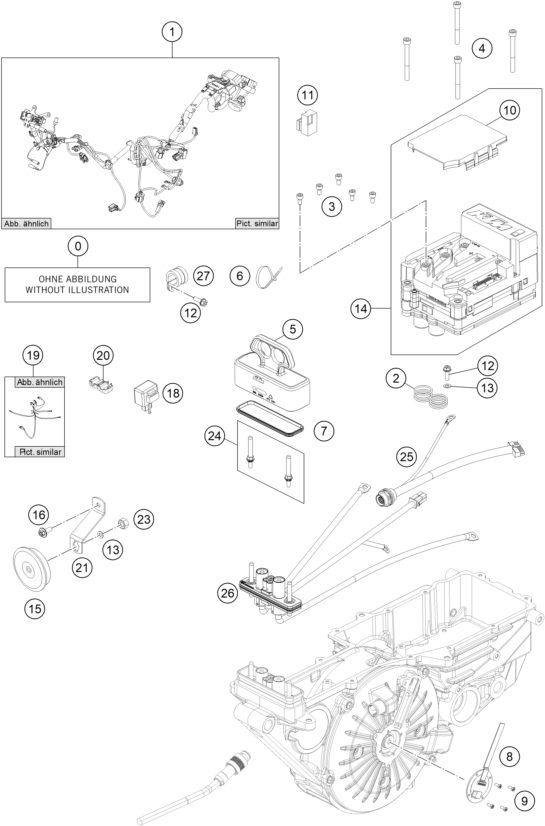 Náhled schématu WIRING HARNESS