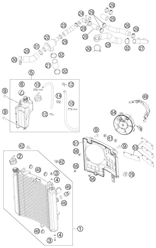 Náhled schématu COOLING SYSTEM