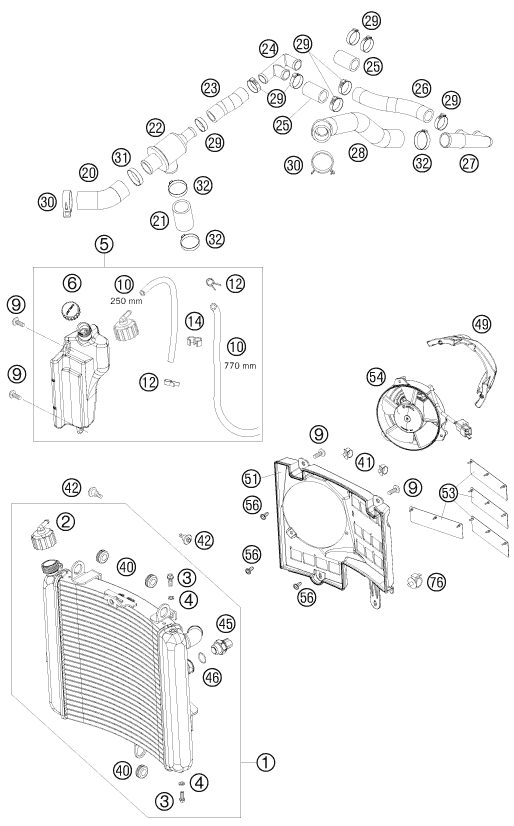 Náhled schématu COOLING SYSTEM