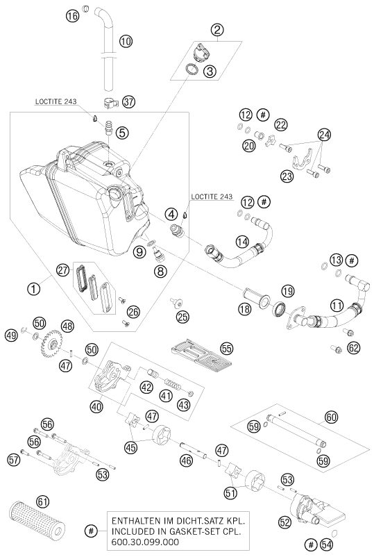 Náhled schématu LUBRICATING SYSTEM
