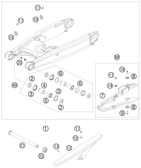 Náhled schématu SWING ARM