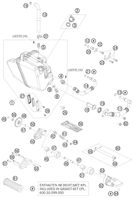 Náhled schématu LUBRICATING SYSTEM