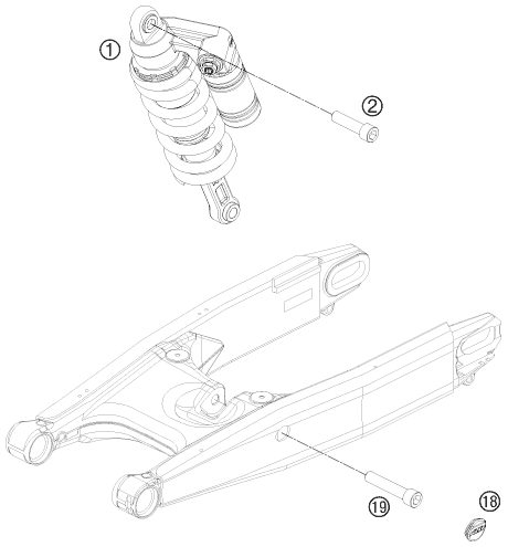 Náhled schématu SHOCK ABSORBER