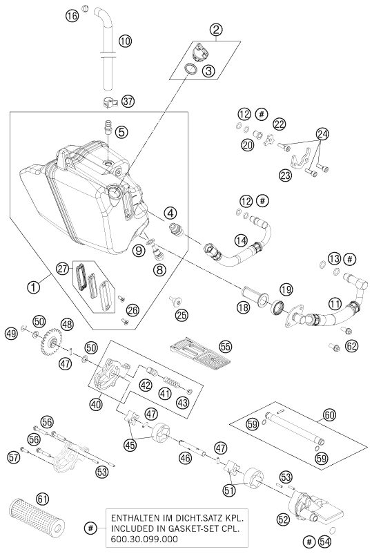 Náhled schématu LUBRICATING SYSTEM