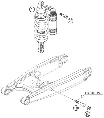 Náhled schématu SHOCK ABSORBER