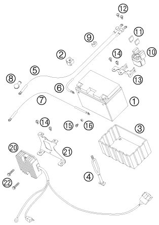 Náhled schématu BATTERY