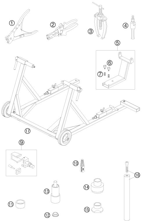 Náhled schématu SPECIAL TOOLS