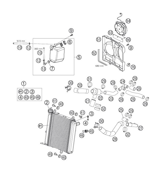 Náhled schématu COOLING SYSTEM