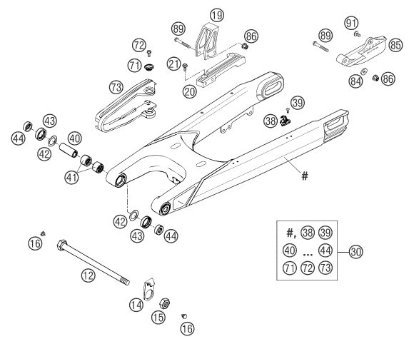 Náhled schématu SWING ARM