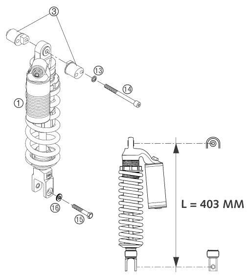 Náhled schématu SHOCK ABSORBER