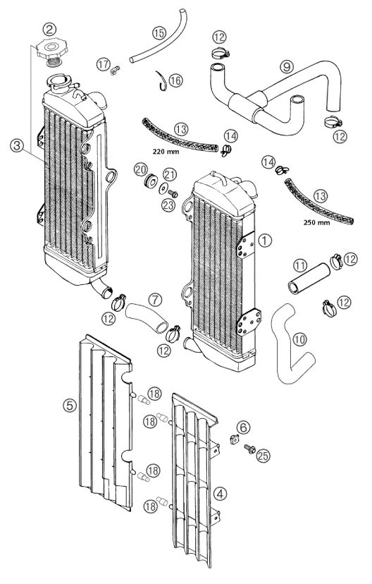 Náhled schématu COOLING SYSTEM