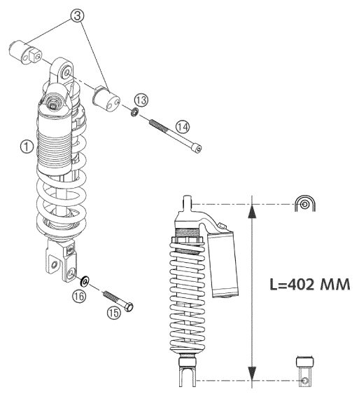 Náhled schématu SHOCK ABSORBER