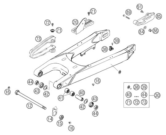 Náhled schématu SWING ARM