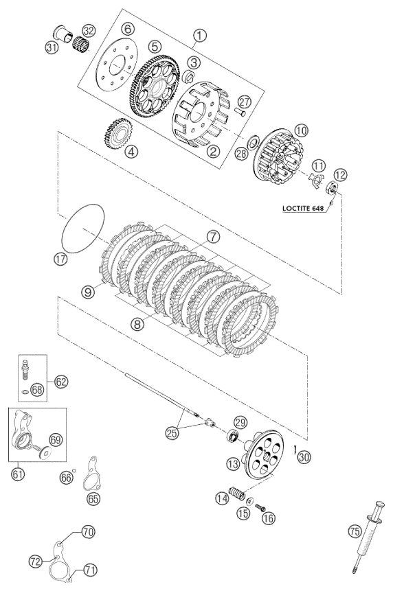 Náhled schématu CLUTCH