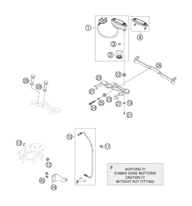 Náhled schématu INSTRUMENTS / LOCK SYSTEM