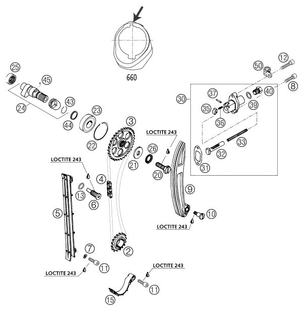 Náhled schématu TIMING DRIVE