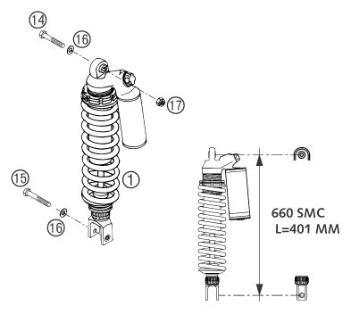Náhled schématu SHOCK ABSORBER