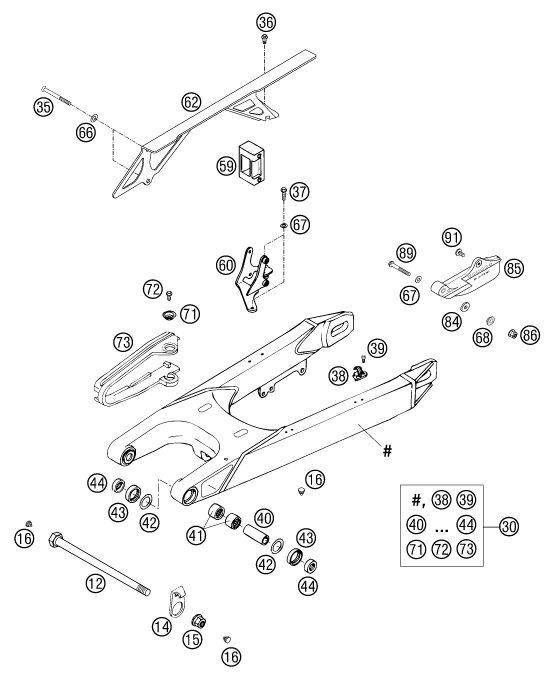 Náhled schématu SWING ARM