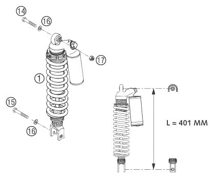 Náhled schématu SHOCK ABSORBER