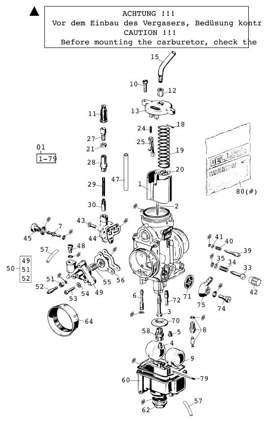 Náhled schématu CARBURETOR