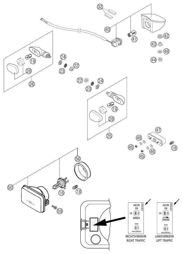 Náhled schématu LIGHTING SYSTEM