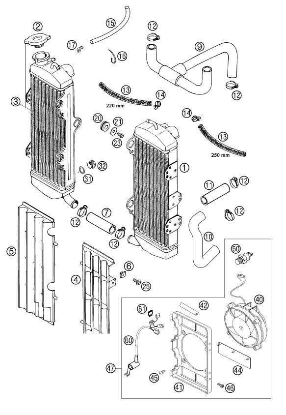 Náhled schématu COOLING SYSTEM