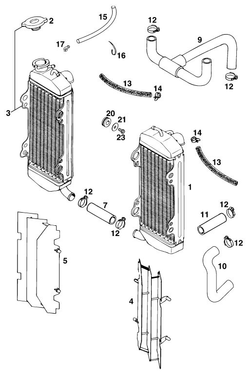 Náhled schématu COOLING SYSTEM