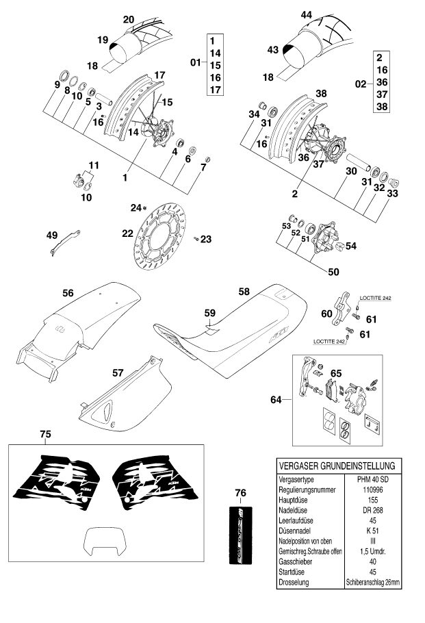 Náhled schématu NEW PARTS