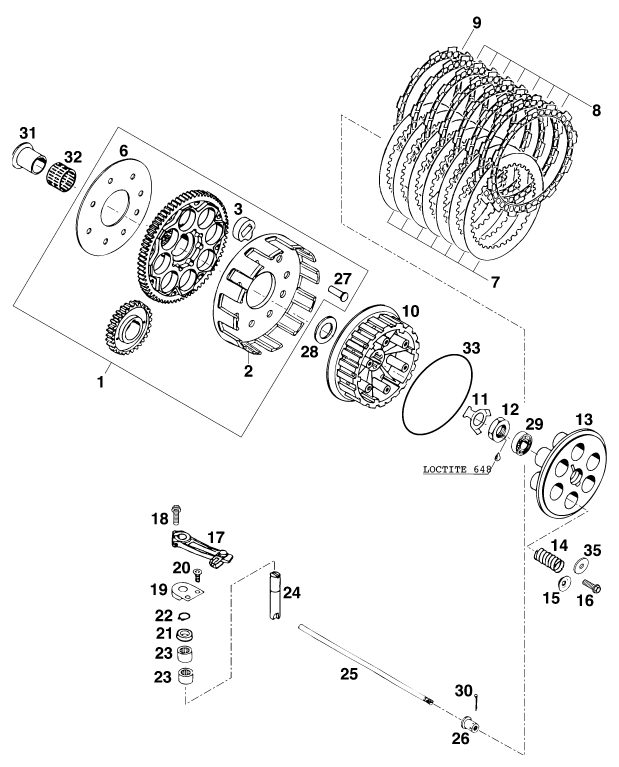 Náhled schématu CLUTCH