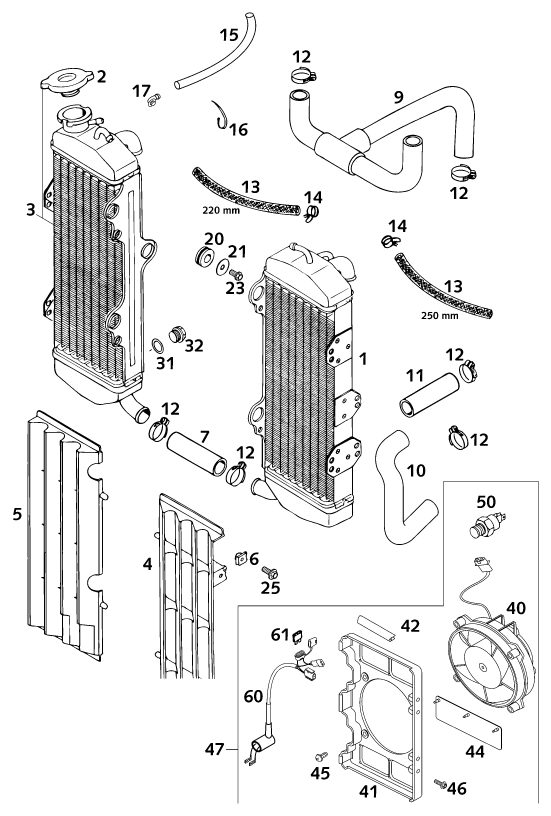Náhled schématu COOLING SYSTEM