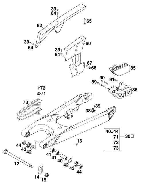Náhled schématu SWING ARM