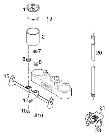 Náhled schématu INSTRUMENTS / LOCK SYSTEM