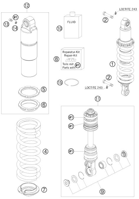Náhled schématu SHOCK ABSORBER