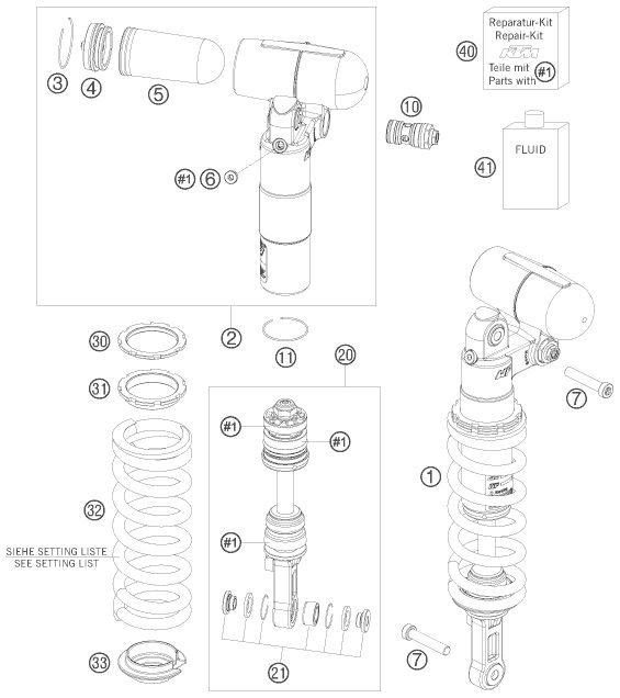 Náhled schématu SHOCK ABSORBER