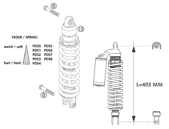 Náhled schématu SHOCK ABSORBER