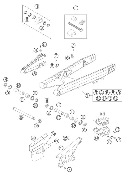 Náhled schématu SWING ARM