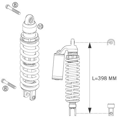 Náhled schématu SHOCK ABSORBER