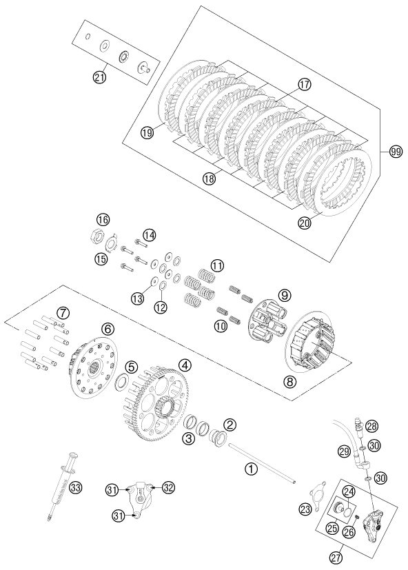 Náhled schématu CLUTCH