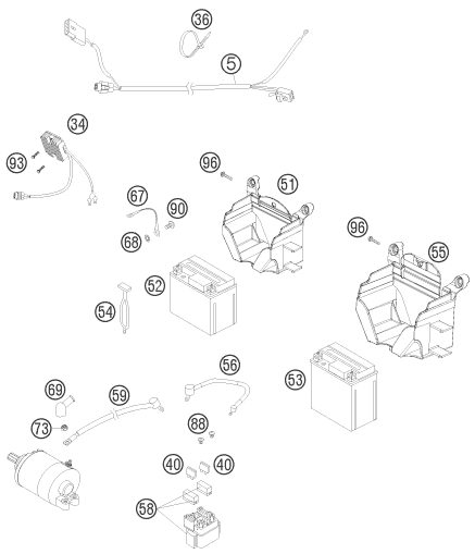 Náhled schématu WIRING HARNESS