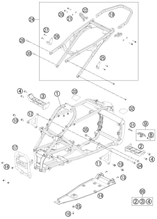 Náhled schématu FRAME