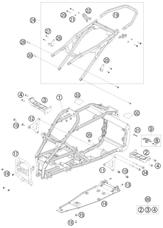 Náhled schématu FRAME