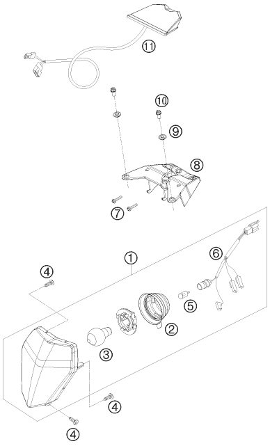 Náhled schématu LIGHTING SYSTEM