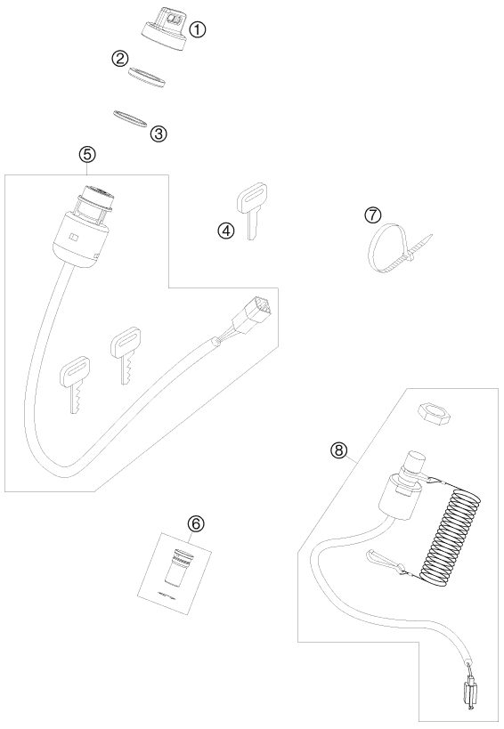 Náhled schématu INSTRUMENTS / LOCK SYSTEM