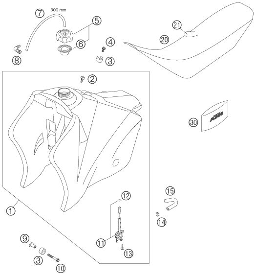 Náhled schématu TANK, SEAT