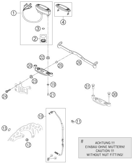 Náhled schématu INSTRUMENTS / LOCK SYSTEM
