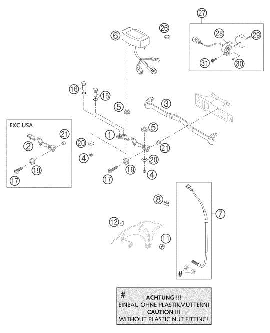 Náhled schématu INSTRUMENTS / LOCK SYSTEM
