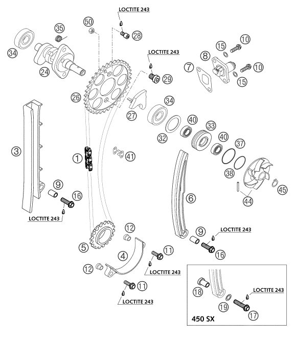 Náhled schématu TIMING DRIVE