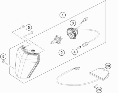Náhled schématu LIGHTING SYSTEM